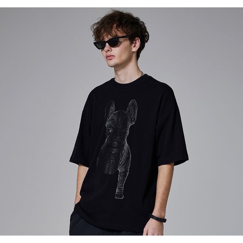 Áo tshirt Life Word vanta black