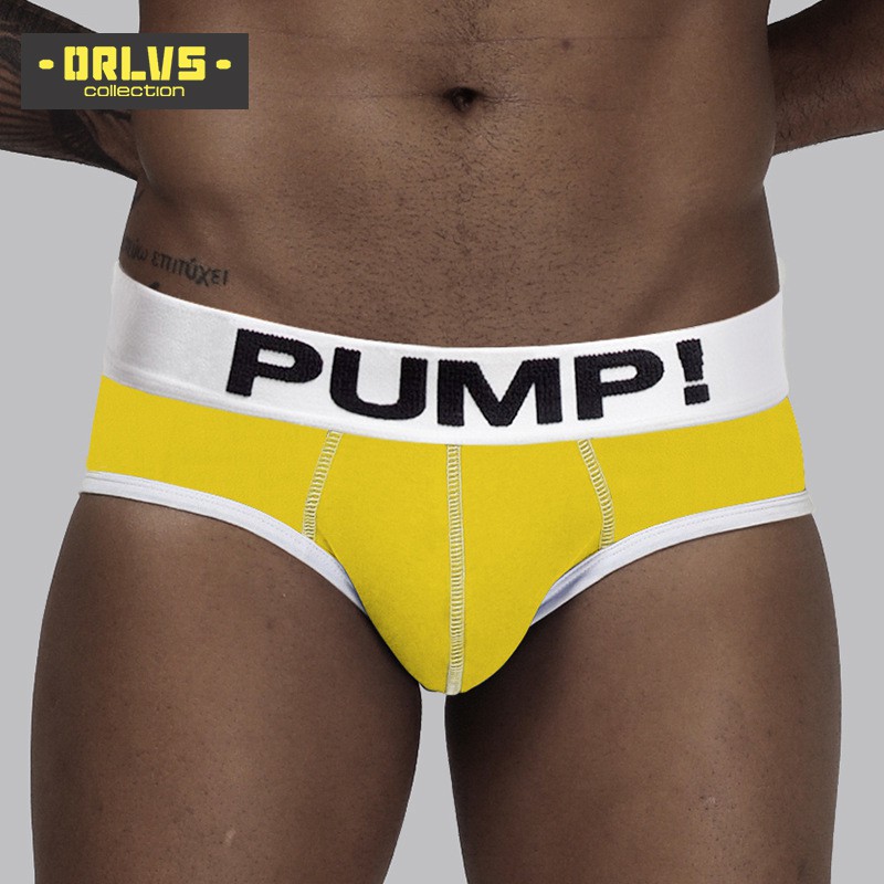 Quần lót cotton lưng thấp mềm mại cho nam Pu013