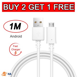 Cáp sạc dài 1m cổng micro usb cho điện thoại android