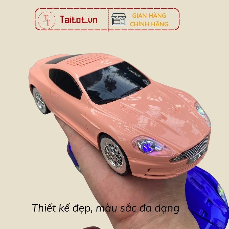 Loa bluetooth mini không dây WS-593 mô hình ô tô hỗ trợ thẻ nhớ - Taitot
