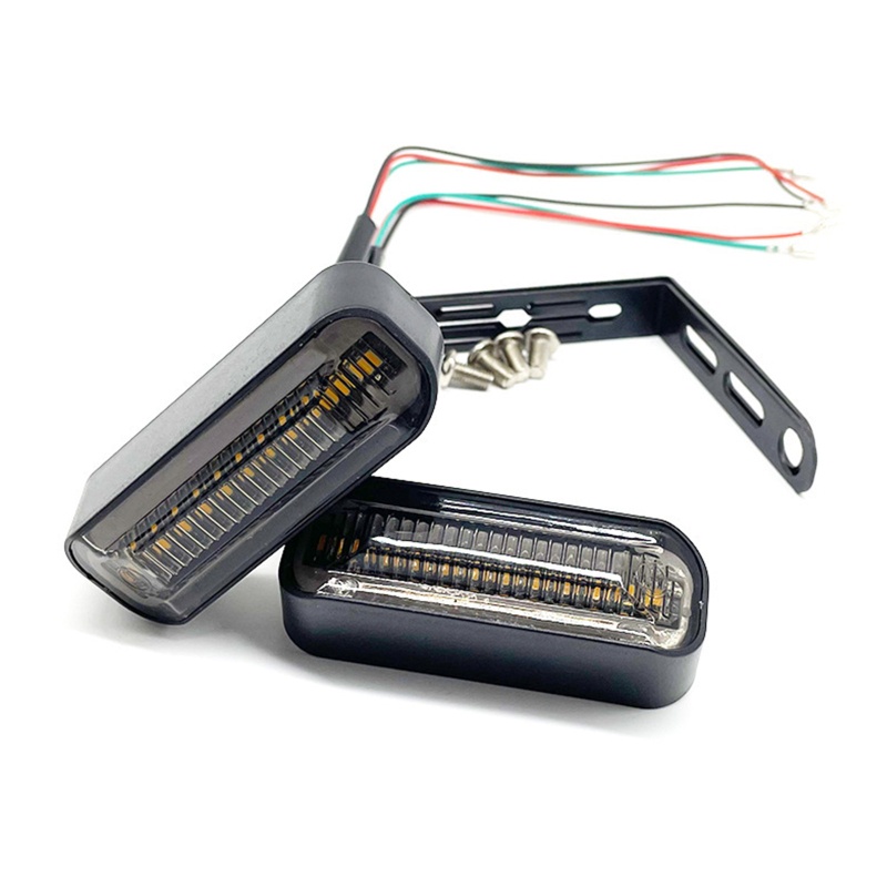 1 Cặp Đèn LED Tín Hiệu Xi Nhan 12V Màu Hổ Phách Thông Dụng Cho Xe Máy / Xe Đạp