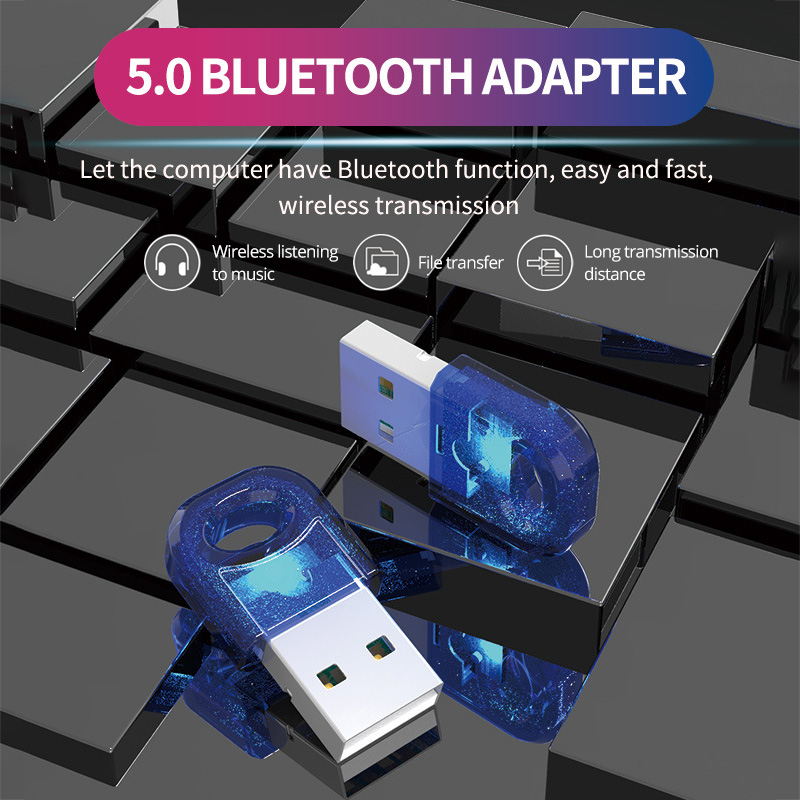 Usb Nhận Tín Hiệu Bluetooth 5.0 Hdoorlink Chuyên Dụng Cho Máy Tính