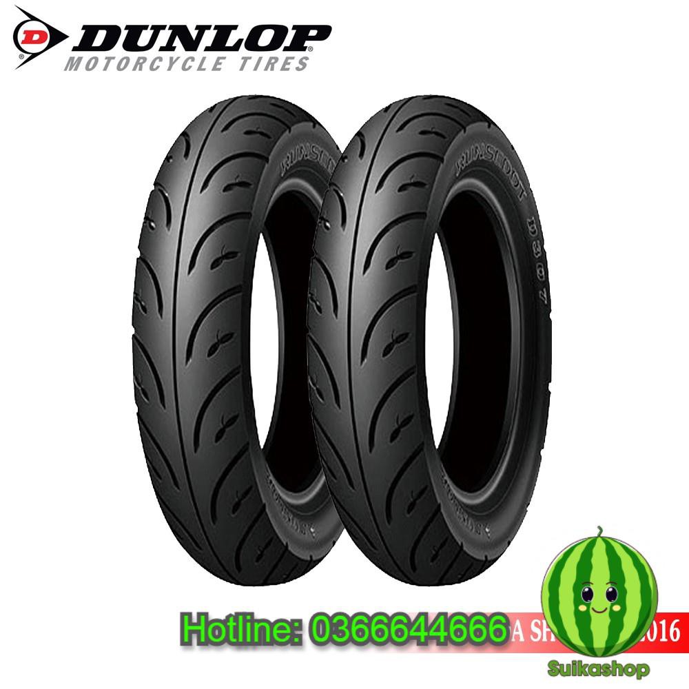 Cặp lốp Dunlop cho xe Honda SH Mode (Lốp trước D307 80/90-16 và lốp sau D307 100/90-14)