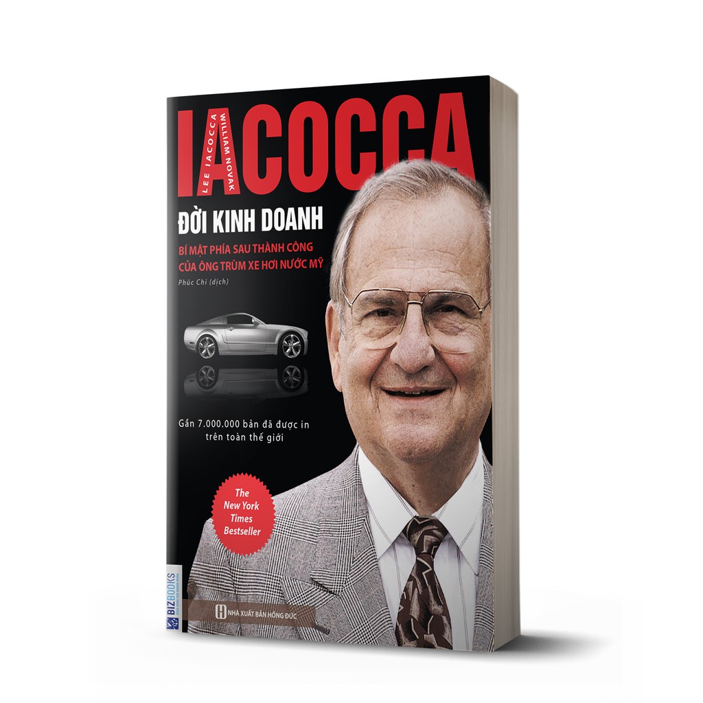 Kèm Quà Tặng Sách - BIZBOOKS - Iacocca - Đời Kinh Doanh - 1 BEST SELLER