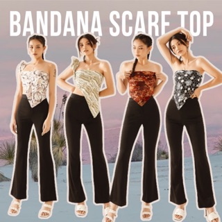 Khăn BANDANA khổ lớn 100x100cm họa tiết nhiều màu K10