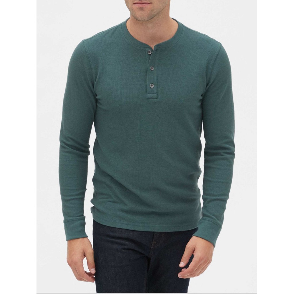 Áo thun nam dài tay BANANA REPUBLIC cổ tàu xuất xịn | BigBuy360 - bigbuy360.vn