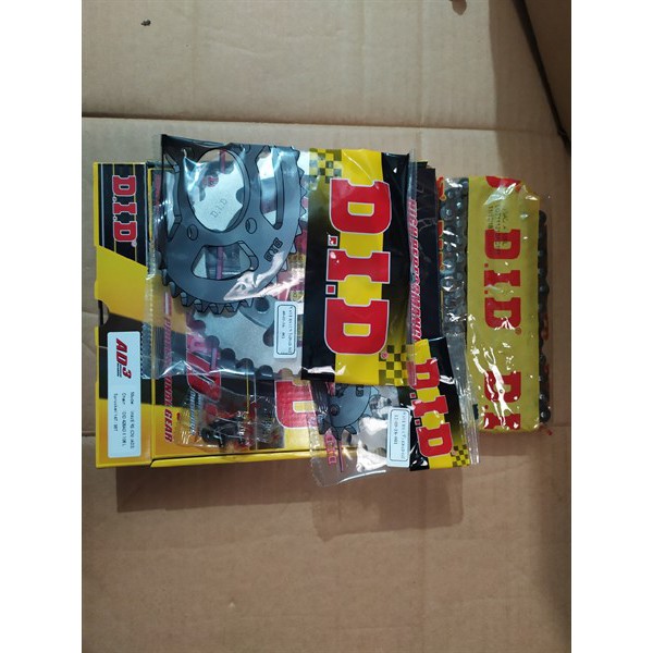 BỘ NHÔNG XÍCH DID WAVE RS XE TÀU, funeo tàu (Nhông sên dĩa)