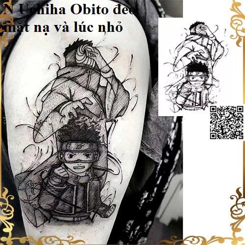 1451 Hình xăm Uchiha Obito trong anime Naruto N