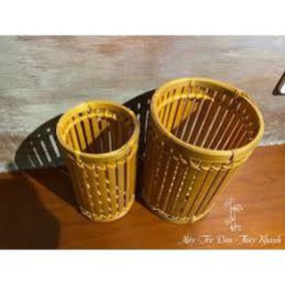 Ống tre đựng đũa, cắm hoa