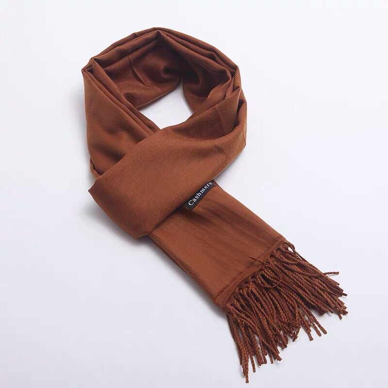 Khăn choàng cashmere idée mùa thu đông