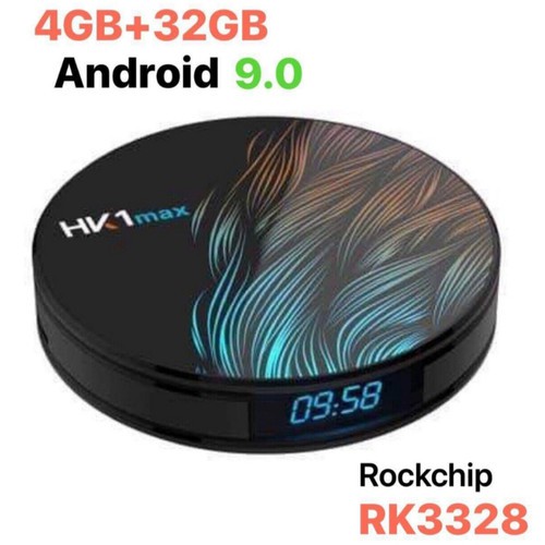 Android TV Box HK1 max Ram 4GB Rom 32GB RK3328 Android 9.0 HK1 max 4+32G