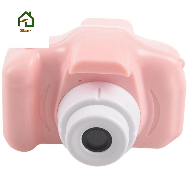 Đồ chơi máy ảnh kỹ thuật số mini màn hình HD 2 inch họa tiết hoạt hình dễ thương cho bé