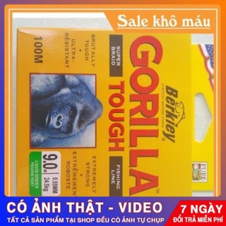 🟢 cước câu cá cước khỉ gorrilla màu xanh 100m siêu bền 🟢