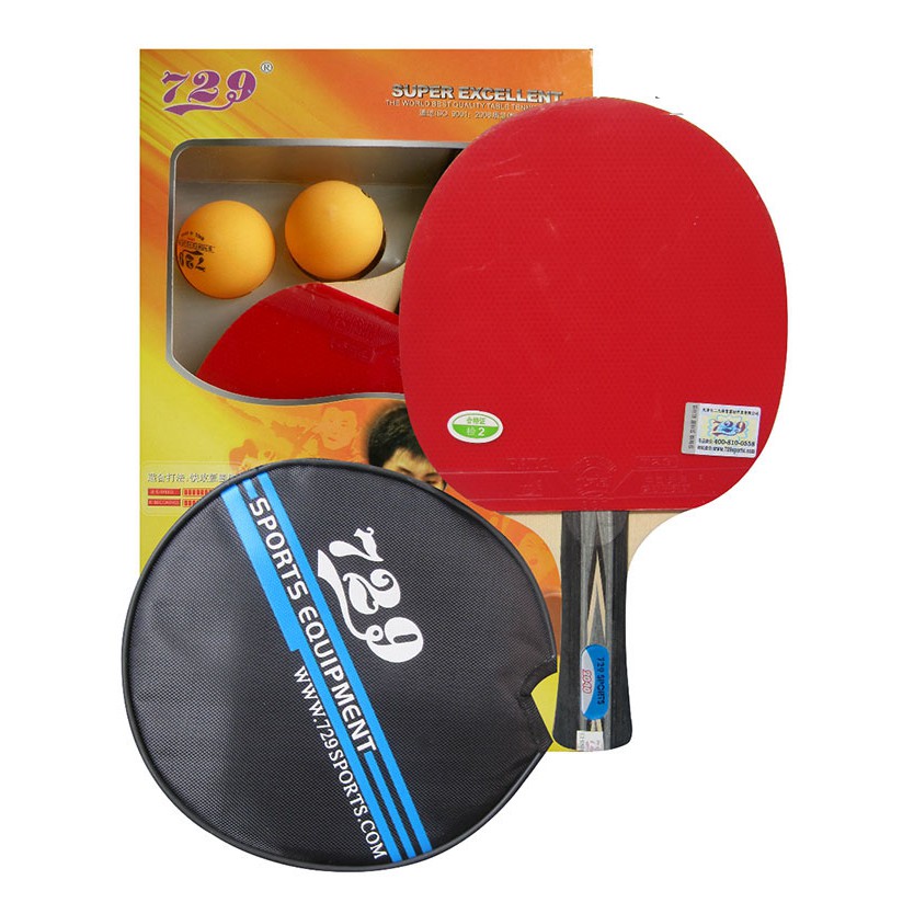 Vợt đánh bóng bàn 729-2040 Đại Nam Sport + Tặng 2 quả bóng + 1 túi đựng vợt