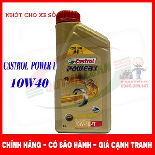Nhớt xe số Castrol Power chính hãng, hàng có sẵn PT52