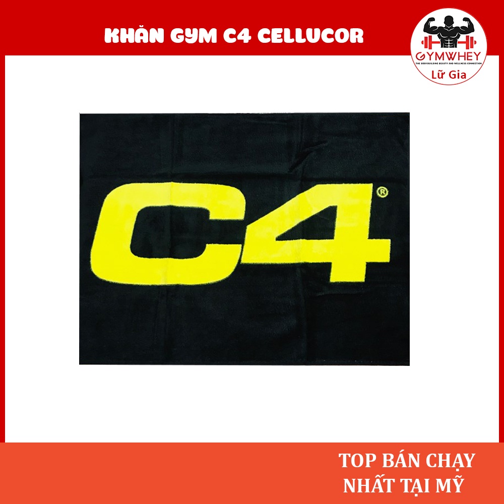 Cellucor Khăn Mặt Lau Mồ Hôi Cho Anh Em Gymer khăn c4 - khăn nhập mỹ usa chính hãng