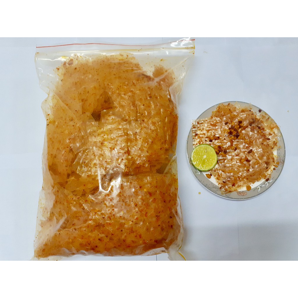 500g bánh tráng trộn sa tế tỏi khô bò