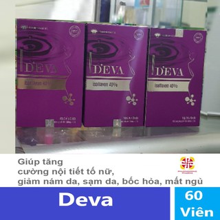 |Deva - VIÊN UỐNG CÂN BẰNG NỘI TIẾT TỐ NỮ DEVA HỘP 60 VIÊN