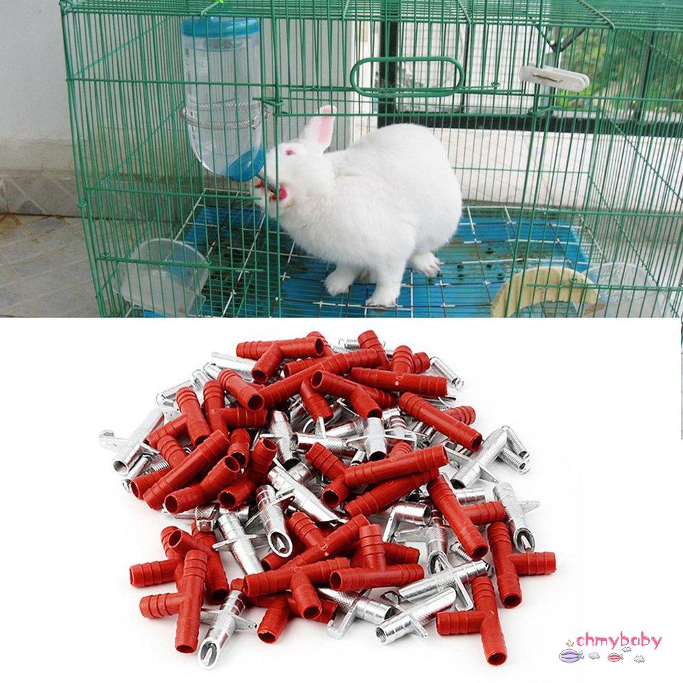 30 cái Thỏ núm vú Máy uống nước Máy tưới nước Gia cầm cho ăn Bunny Chuột gặm nhấm [8/20]