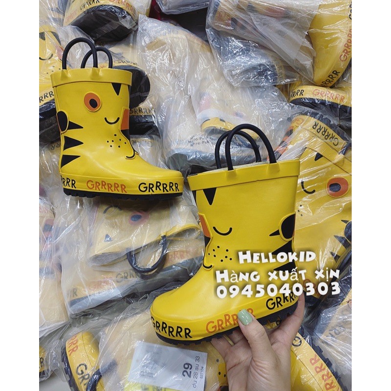 ủng hổ vàng đi mưa