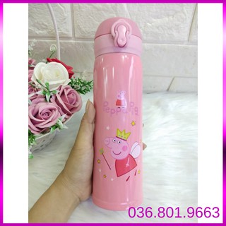 Bình giữ nhiệt hình Heo Peppa