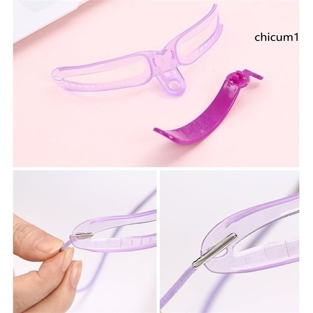 [Hàng mới về] Khuôn Định Hình Vẽ Lông Mày Bằng Nhựa Dễ Sử Dụng