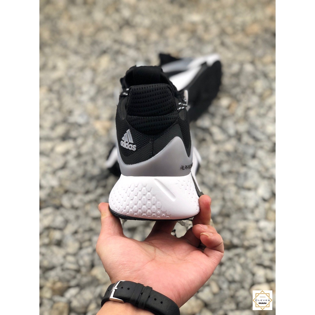 Giày thể thao sneaker nam nữ ALPHABOUNCE INSTINCT M 2020 đen trắng
