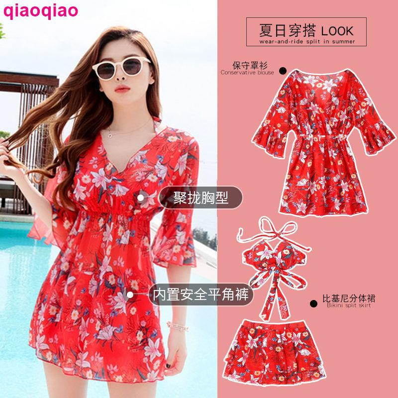 Set Đồ Tắm In Họa Tiết Hoa Phong Cách Quyến Rũ Dành Cho Nữ