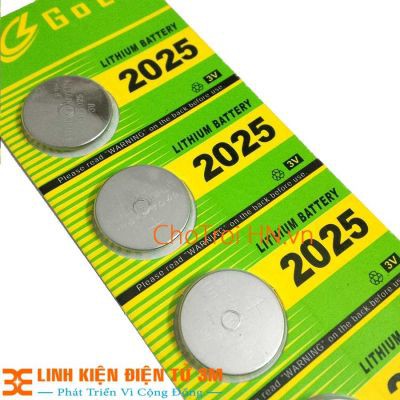 Pin Lithium CR2025 3V Xịn