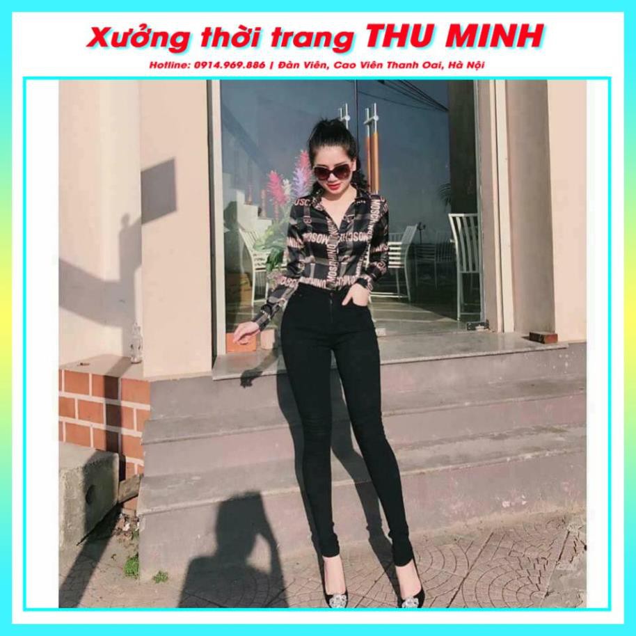 Quần Legging chất dày dặn, Quần legging cúc khóa size lớn đến 75kg Q2H04