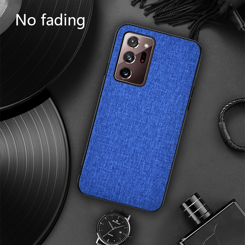 For Samsung Galaxy Note 20/20 Ultra Fabric Case Full Cover Stylish Canvas Hard Cases | BigBuy360 - bigbuy360.vn