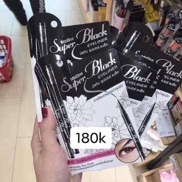KẺ MẮT MISTINE SUPER BLACK
