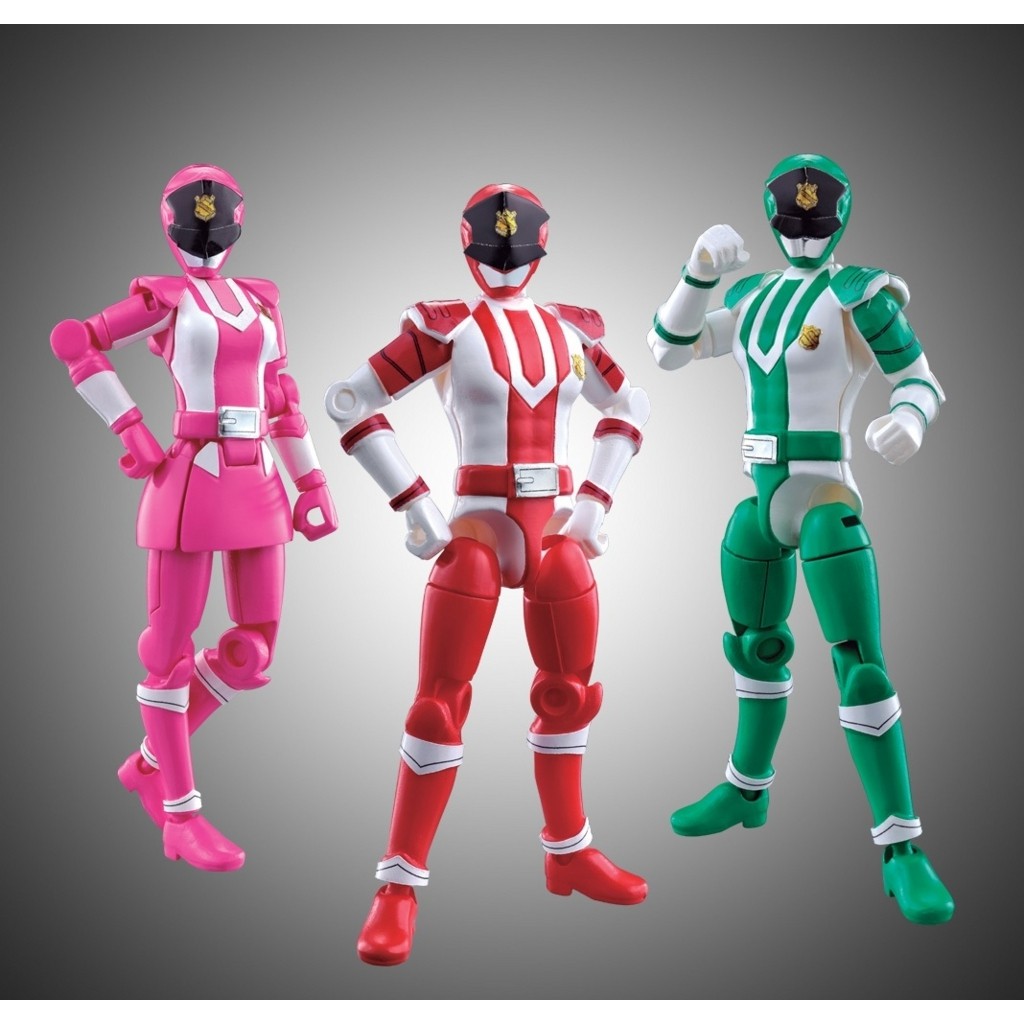 [Mới-có sẵn] Siêu nhân SODO Super Sentai Patranger, Lupinranger Red - Blue - Yellow - Green - Pink Ranger Power Rangers