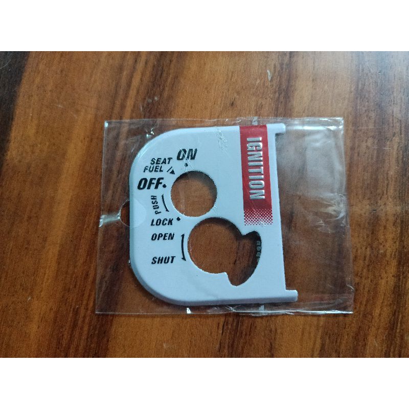 Miếng dán ổ khóa Airblade 2007 đến 2015 màu trắng