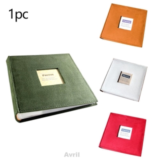 6inch 4R 200 Pages Birthday Home Craft Gifts Cloth Cover Story Insert Picture Slip In Travel Journal Photo Album