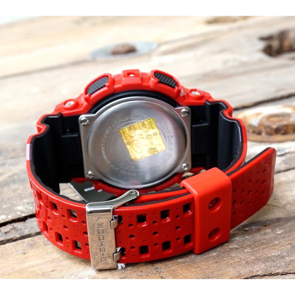 Đồng hồ nam Casio G Shock GA-110LPA-4ADR Dây Nhựa Màu Đỏ - Chống Nước 200m