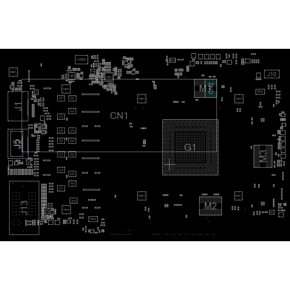Sơ đồ mạch Boardview GV-N950WF2CN-2GD rev 1.0 GV N950WF2CN 2GD