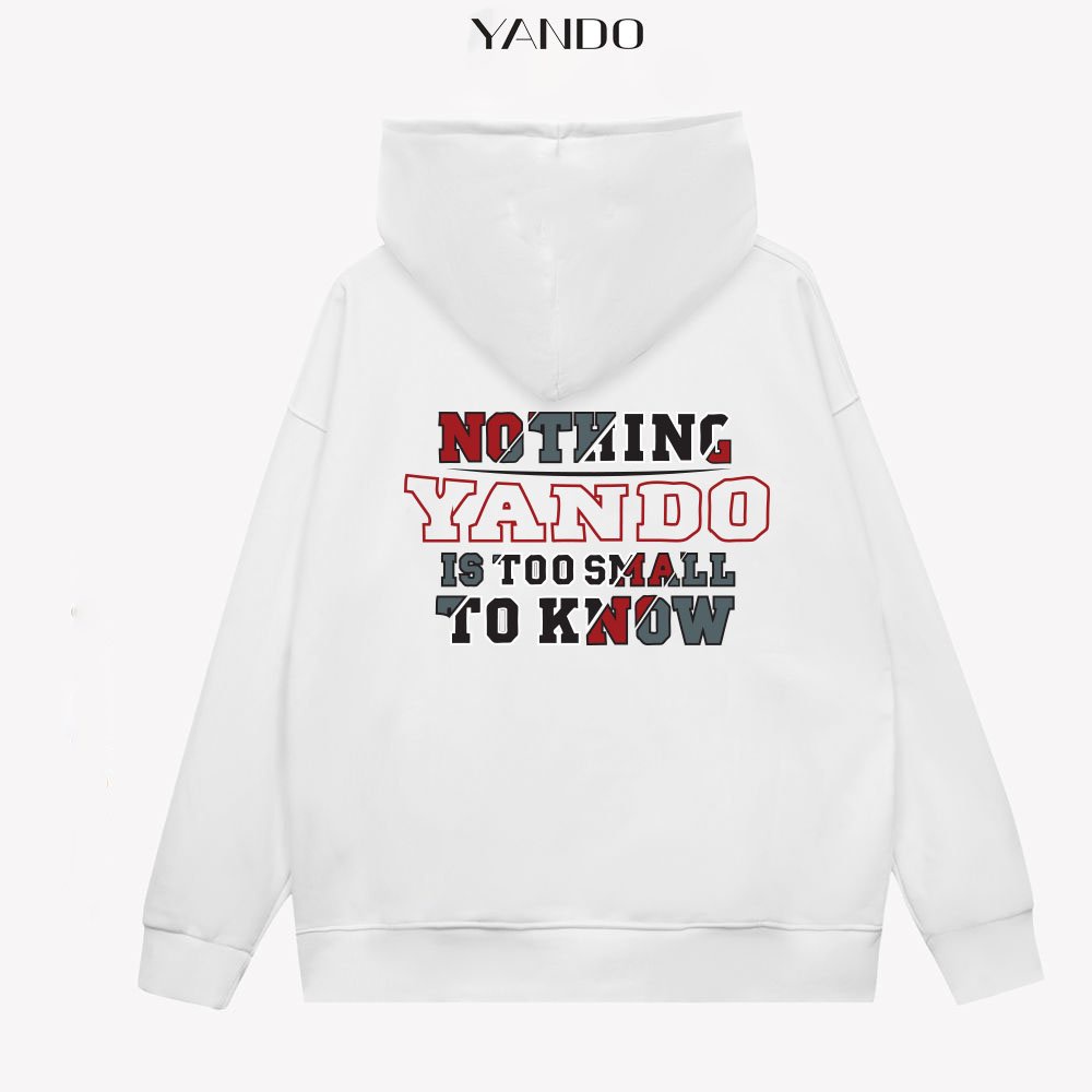 Áo Hoodie Form Rộng YANDO OUTFITS Loop AH206 Thun Cotton French Terry 350GSM Local Brand