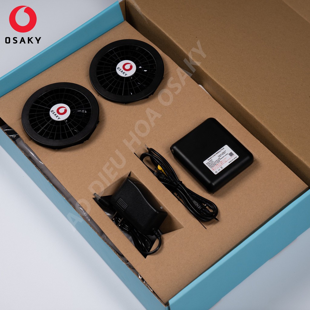 Áo điều hoà quạt gió Nhật Bản-Ghi xám | BigBuy360 - bigbuy360.vn