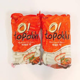 Bánh gạo sanadle xào cay Tokbokki Hàn Quốc 1kg