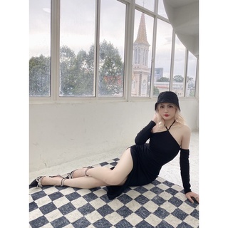 váy dài thun tăm Vivian