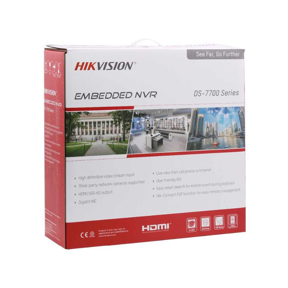 Đầu ghi 8 kênh HDTVI H.265+ Hikvision iDS-7208HQHI-M1/S - Hàng chính hãng