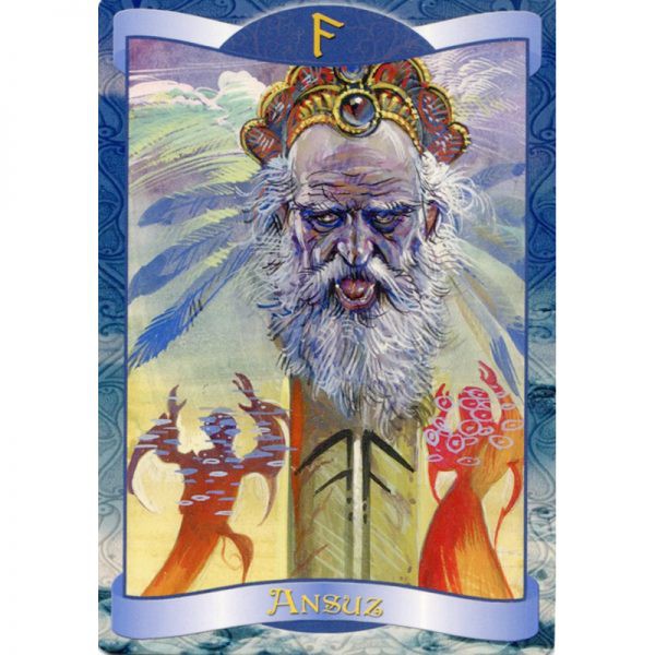 Bộ Bài Runes Oracle Cards (Mystic House Tarot Shop) - Bài Gốc Authentic Chính Hãng 100%