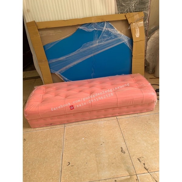 Ghế băng chờ bọc Da