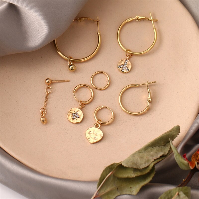 Set 7 Hoa Tai Thời Trang Dành Cho Nữ