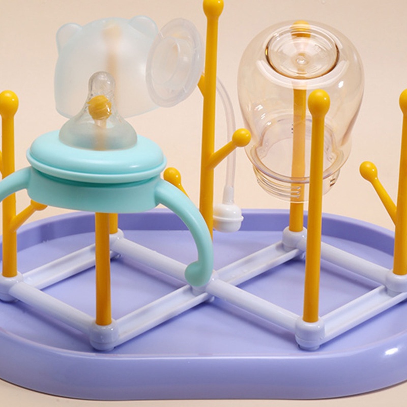 Giá Đỡ Phơi Khô Bình Sữa Em Bé Chăm Sóc Răng Miệng Tiện Lợi