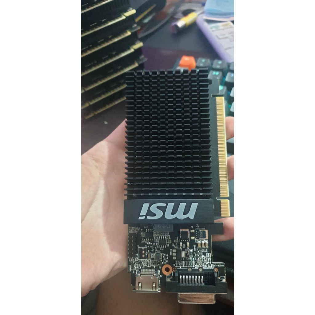 [Giá tốt] VGA card đồ họa rời MSI GT710 1gb d3 đẹp keng mùa bão | BigBuy360 - bigbuy360.vn