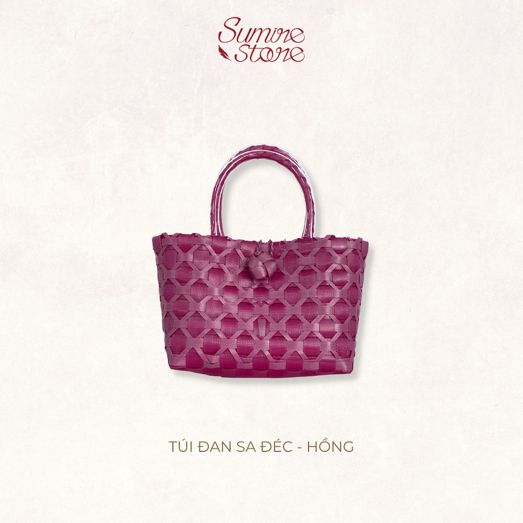Sumire Store Túi đan Sa Đéc - Hồng