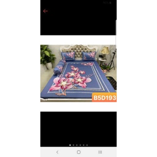 BỘ DRAP THUN LẠNH Ý 5D THÁI LAN CAO CẤP NHIỀU MẪU (INBOX CHỌN MẪU)