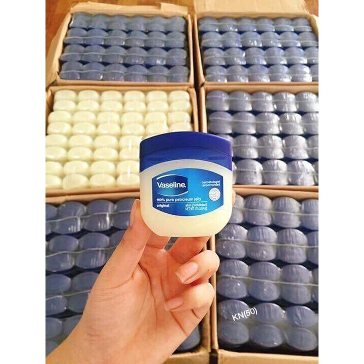 Dưỡng Ẩm Vaseline💖FREESHIP💖sáp dưỡng da,trắng da chống nẻ khô da 49g của Mỹ